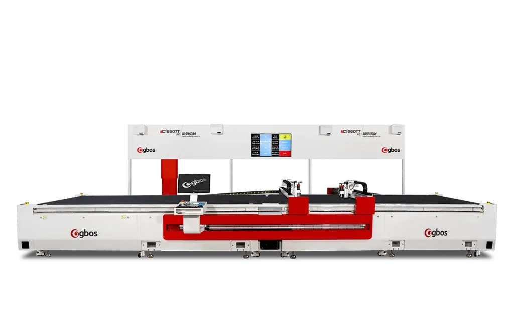 [GBOS-CMI-KC1660TT×2] Large Flat & Open Design Digital Cutting Machine
